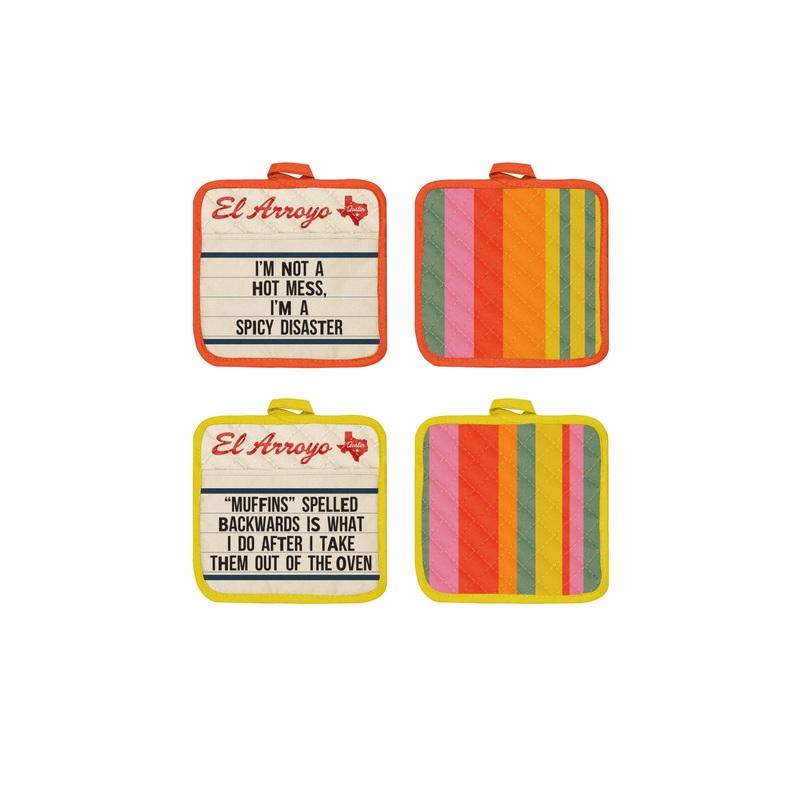 El Arroyo Marquee Pot Holders