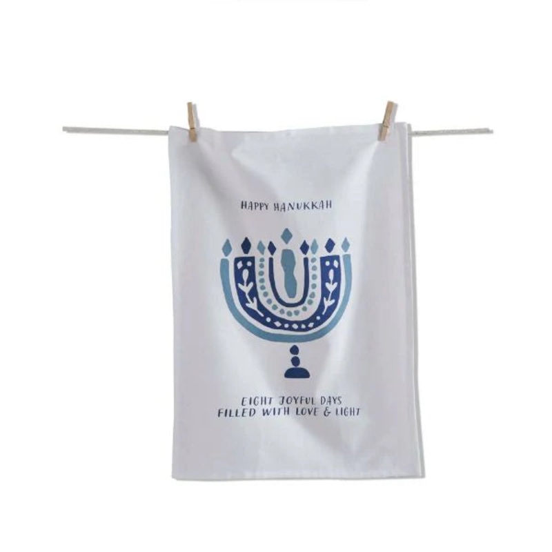 Happy Hanukkah Dishtowel