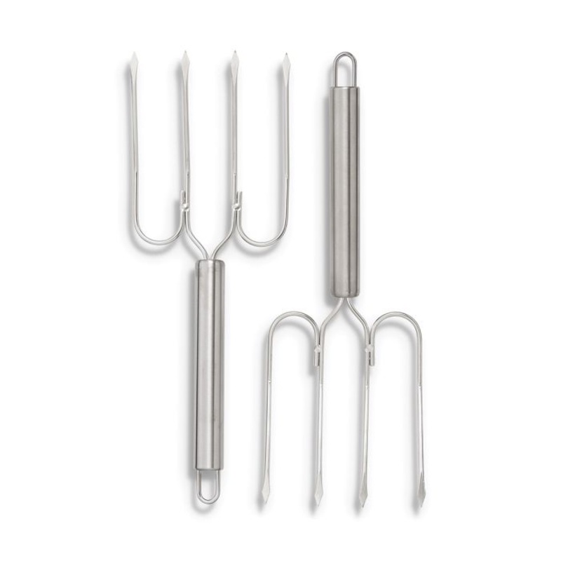 Roasting Turkey Lifter Fork Set