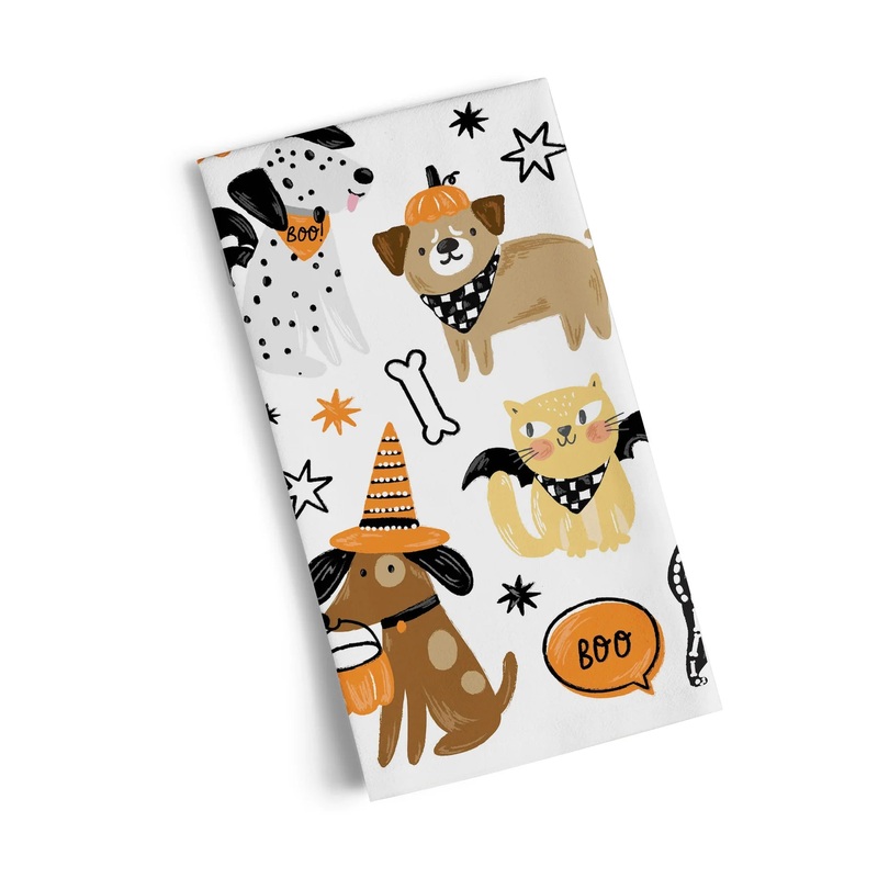 Werkeshoppe - Pumpkin Patch Tea Towel