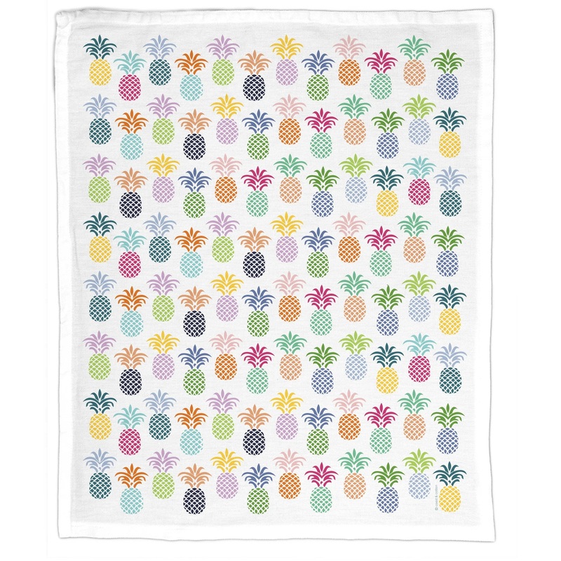 Coast & Cotton - Hand Towel - Pineapples