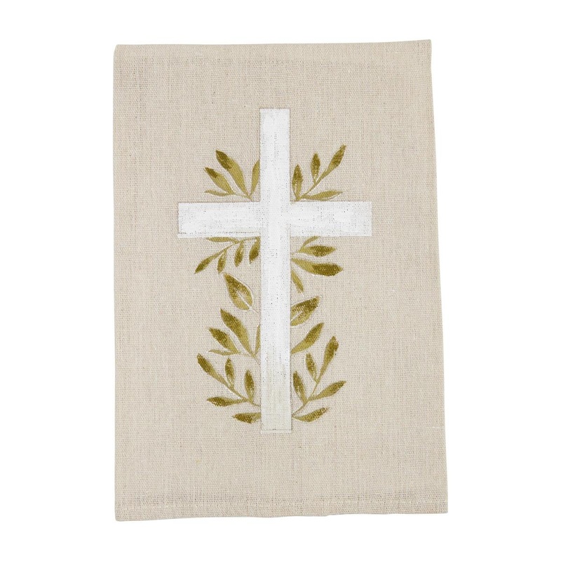 Easter Cross Tea Towel
