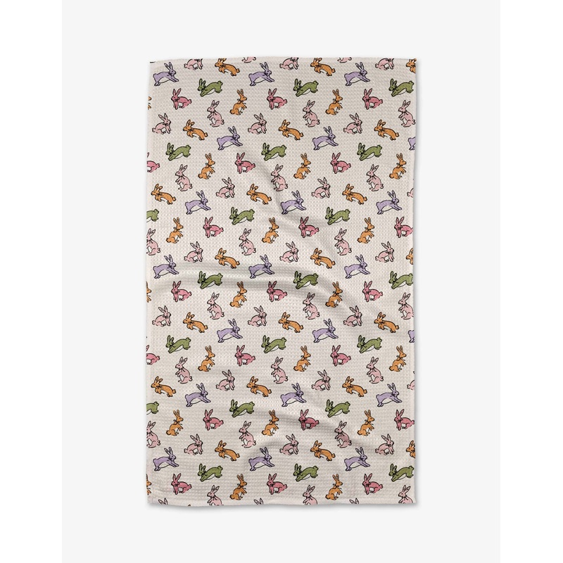 Geometry - Easter Bunny Tea Towel