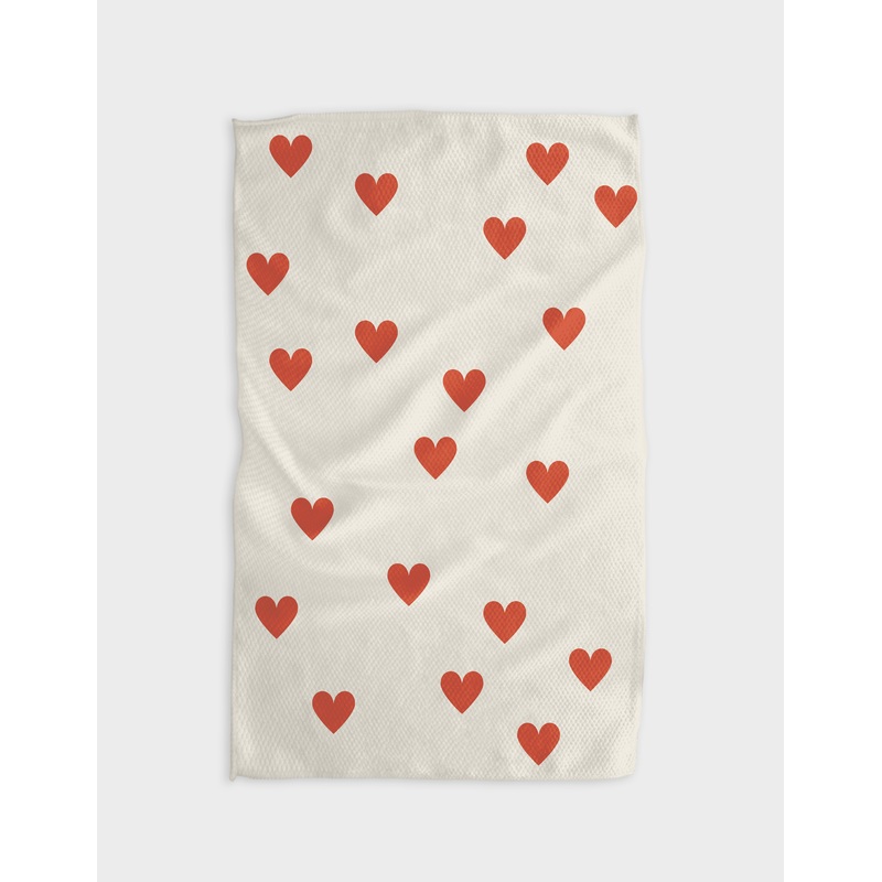 Geometry - Simple Love Kitchen Tea Towel