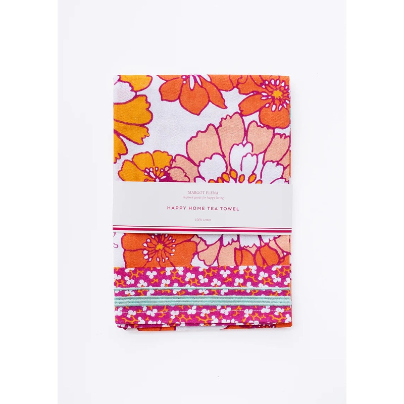 Margot Elena - Floral Tea Towel