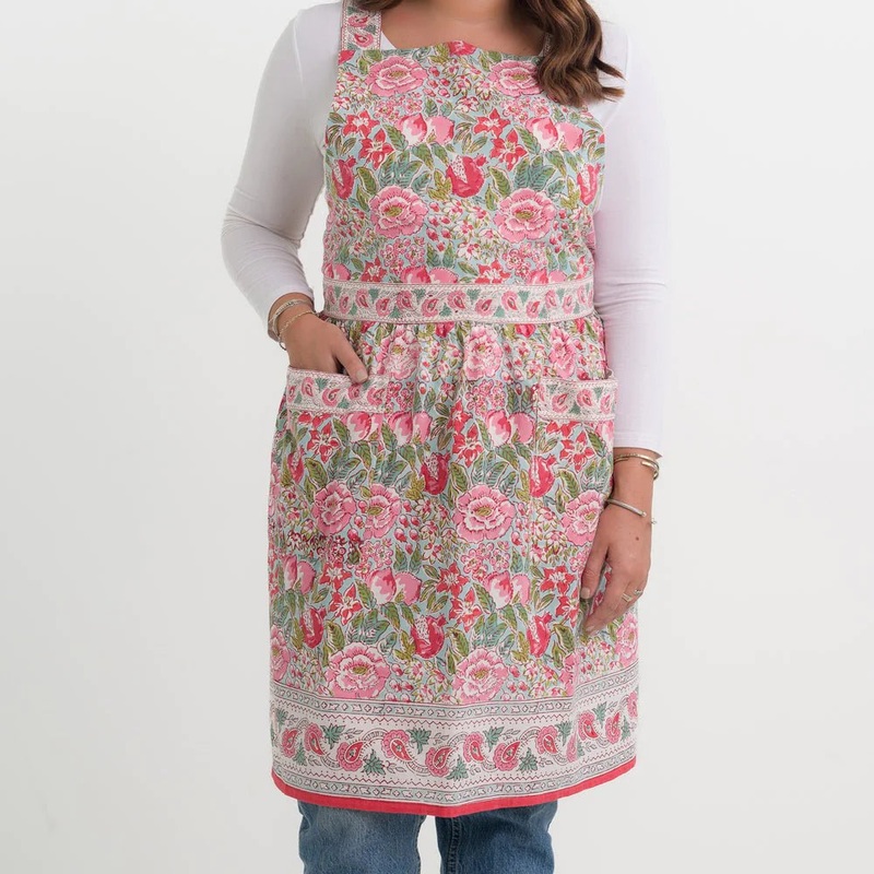 Pomegranate - Wildflower Garden Apron