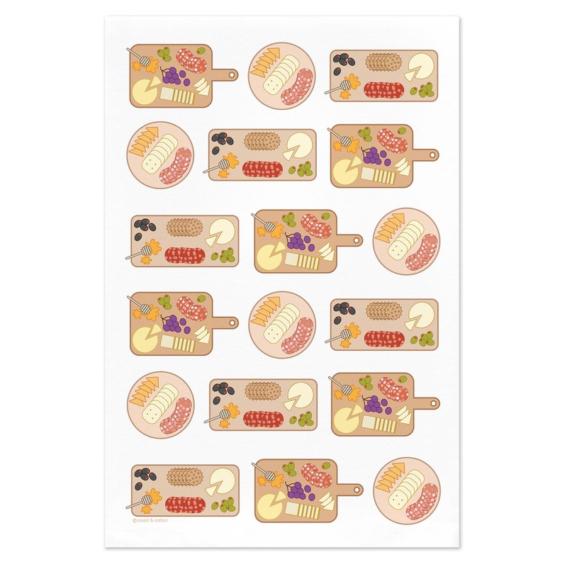 Coast & Cotton - Hand Towel - Charcuterie