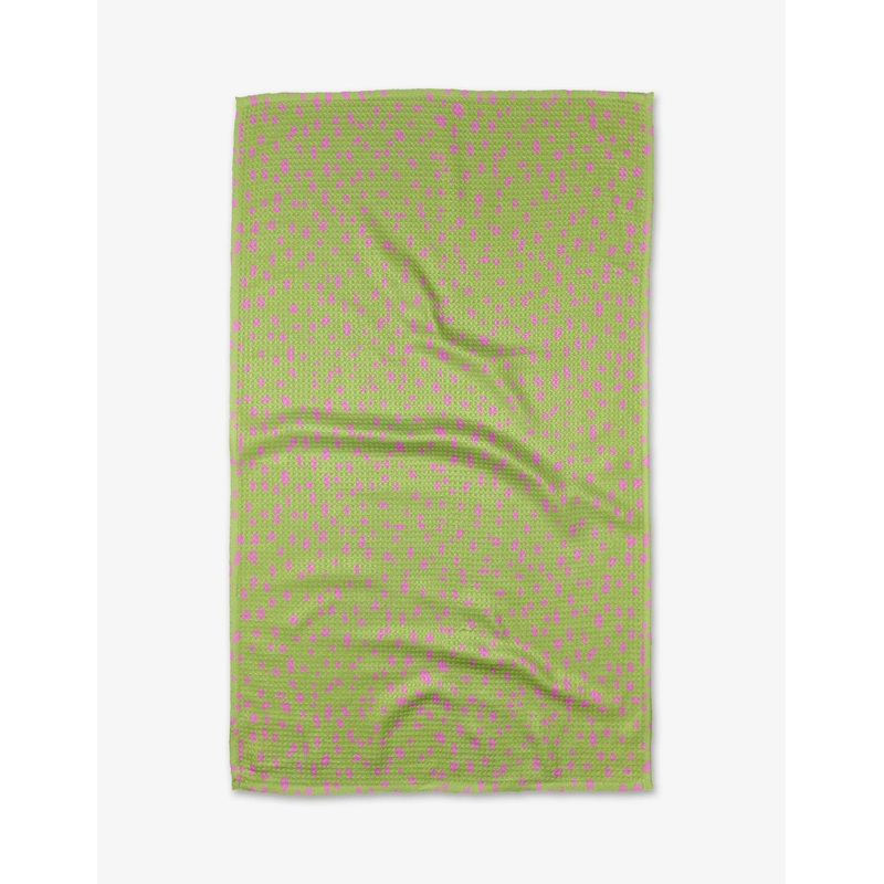 Geometry - Speckle Green Tea Towel