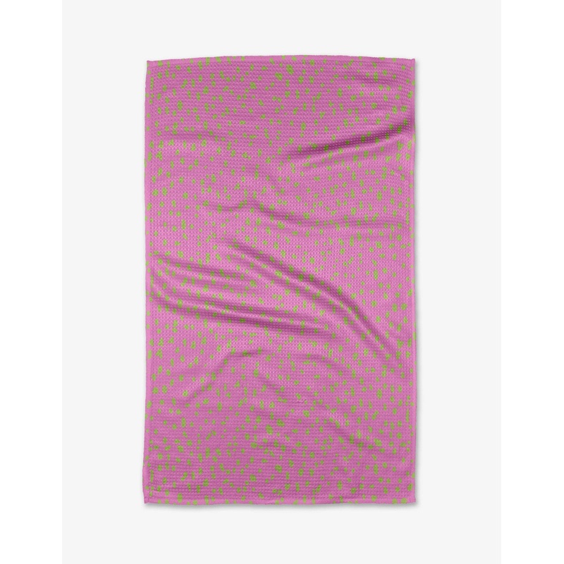 Geometry - Speckle Pink Tea Towel