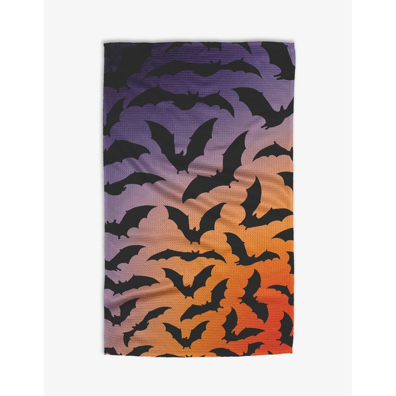 Geometry - Swarming Bats Tea Towel