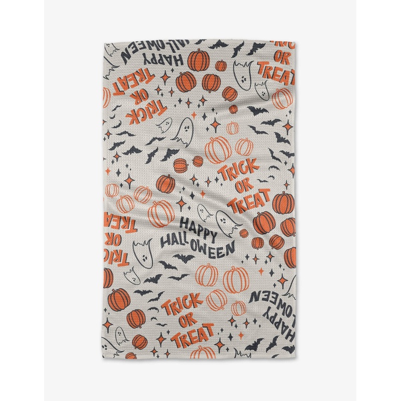 Geometry - Trick-or-treat Tea Towel