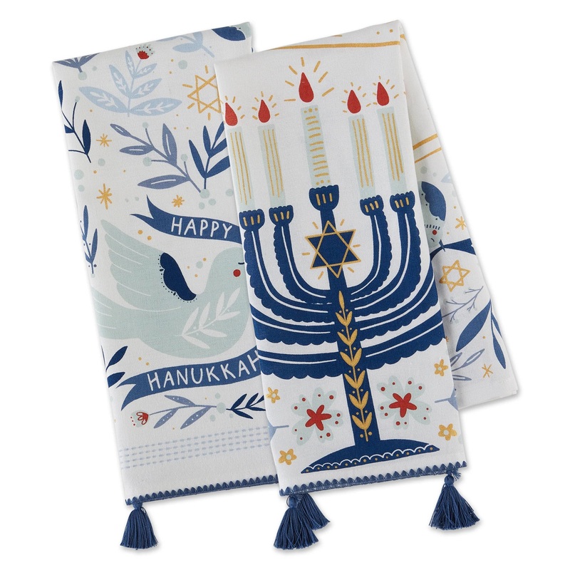 Happy Hanukkah Dishtowels