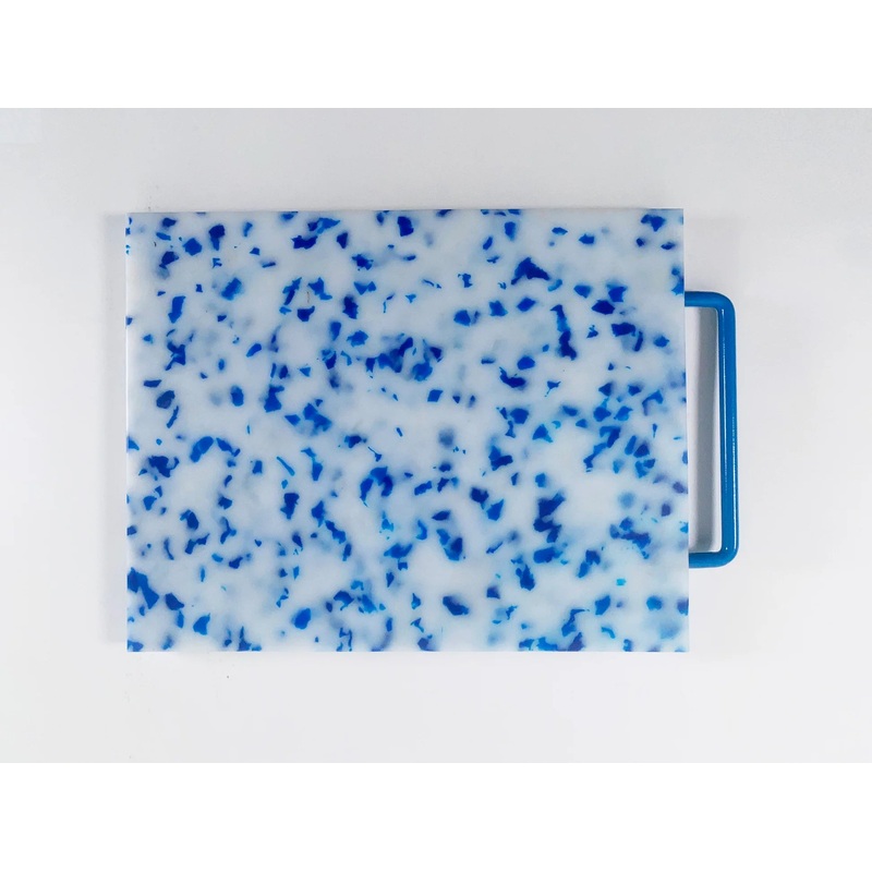 Large Cutting Board - Blue and White