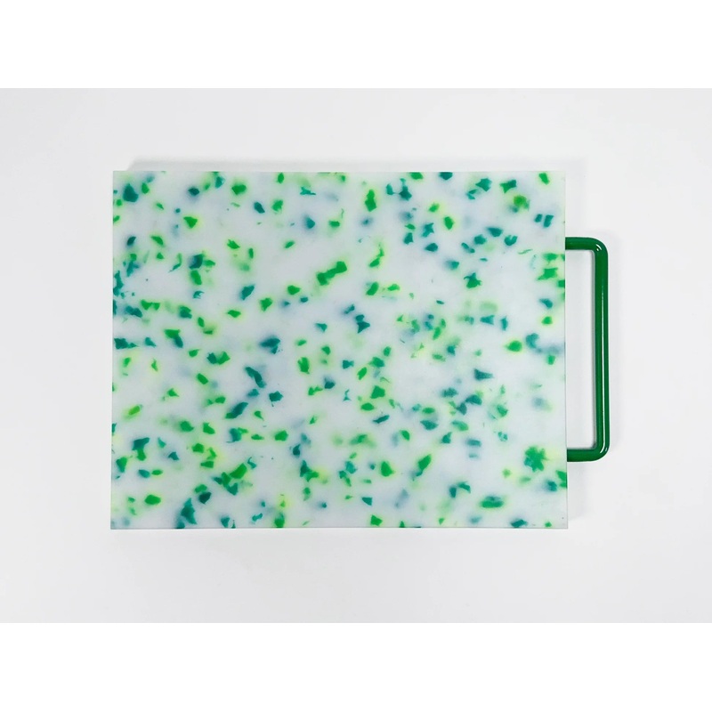 Large Cutting Board - Green and White