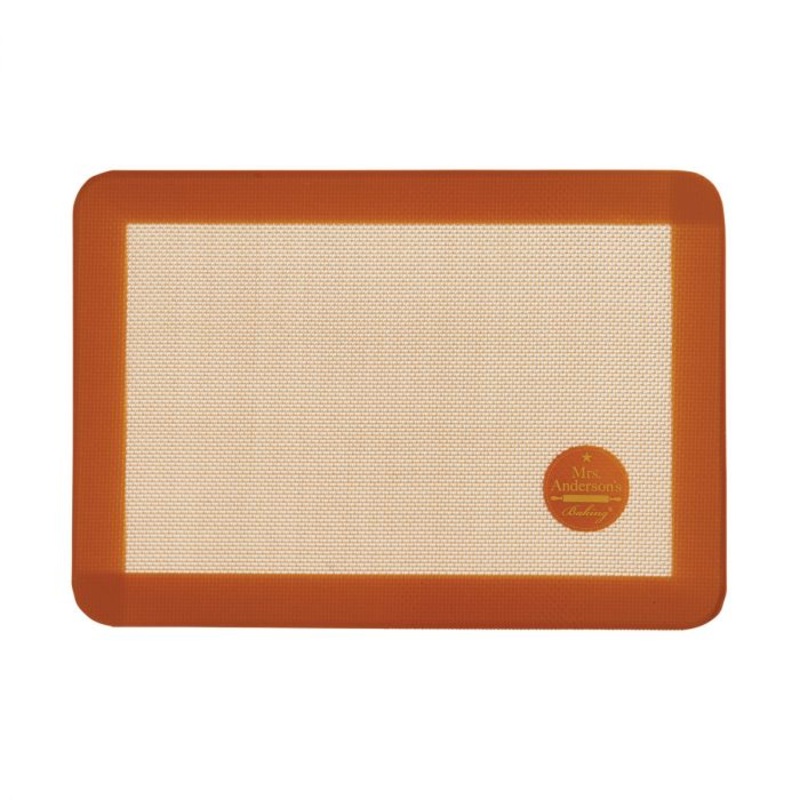 Mrs. Anderson's Baking - Non-Stick Silicone Quarter-Size Baking Mat