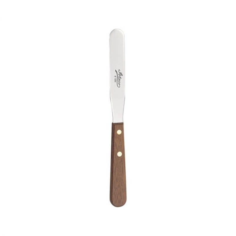Wooden Handle Icing Spatula