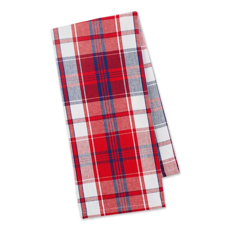 Americana Plaid Dishtowel