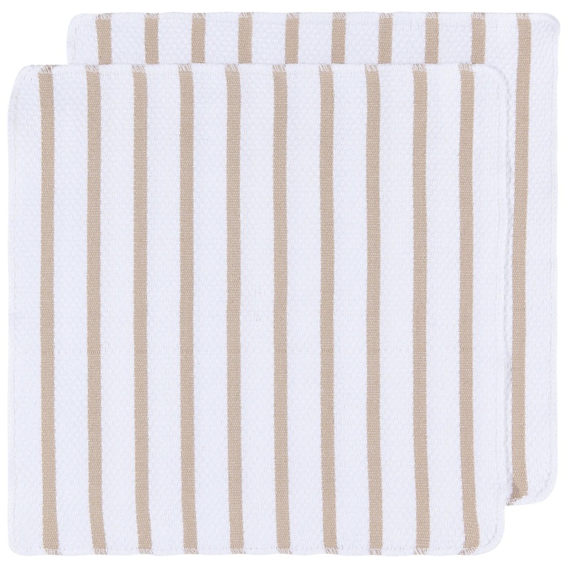 Basketweave Sandstone Dishcloths Set