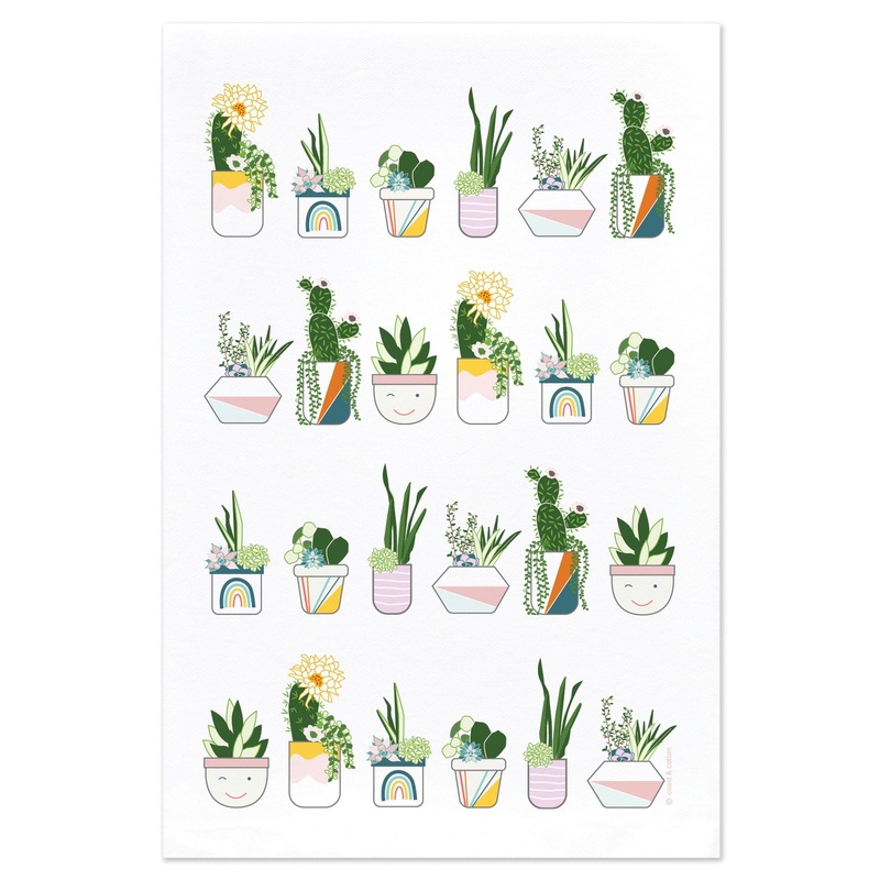 Coast & Cotton - Hand Towel- Happy Planters