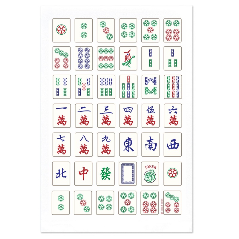 Coast & Cotton - Hand Towel - Mahjong