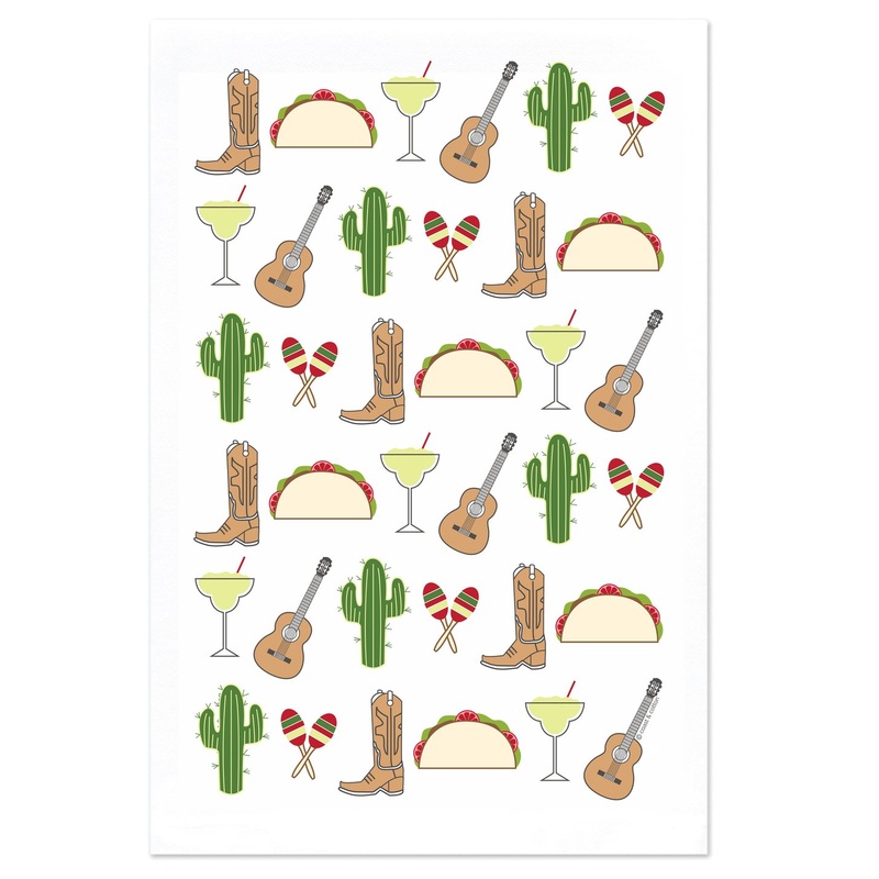 Coast & Cotton - Hand Towel - Western Fiesta