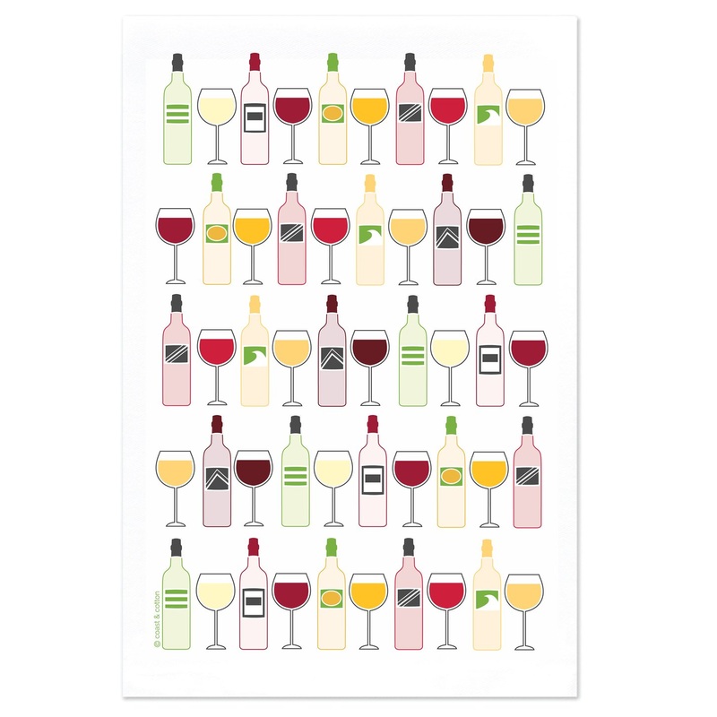 Coast & Cotton - Hand Towel - Wine