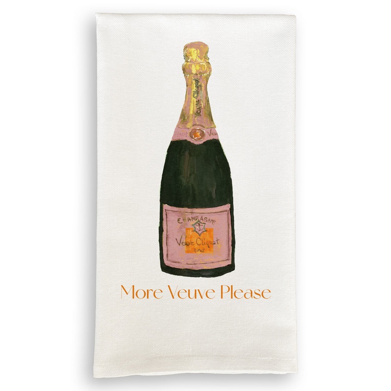 French Graffiti - More Veuve Please - Dishtowel