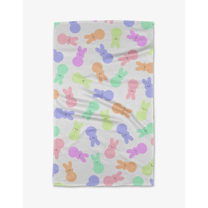 Geometry - Many Marshmellows Tea Towel