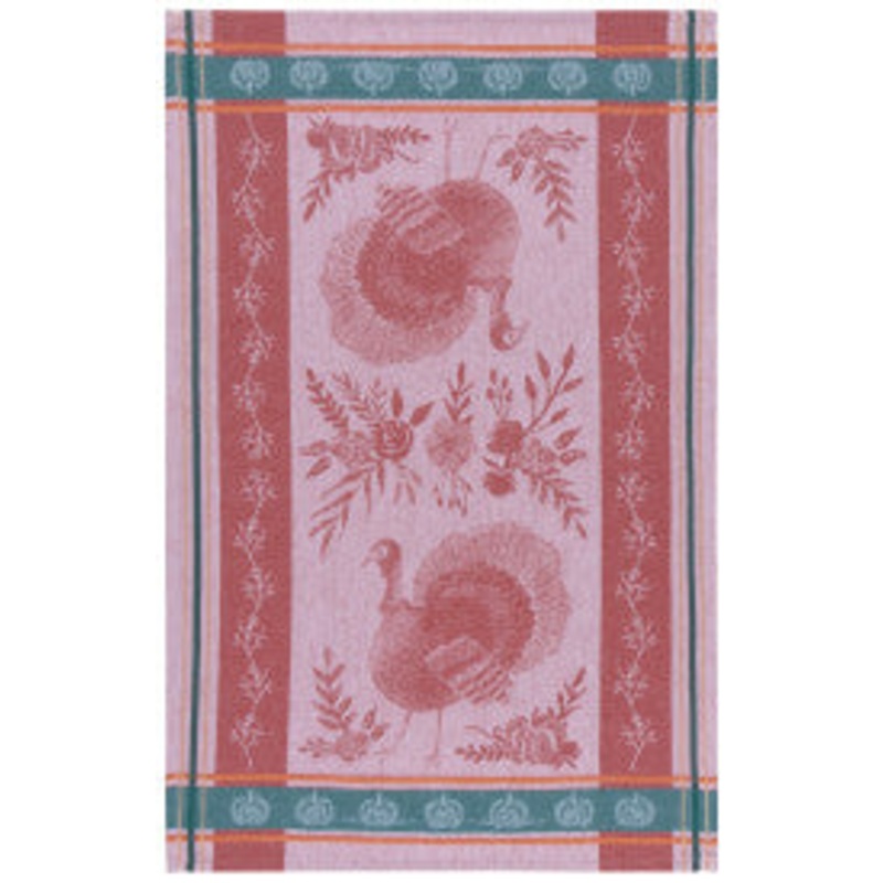Harvest Turkey Jacquard Dishtowel