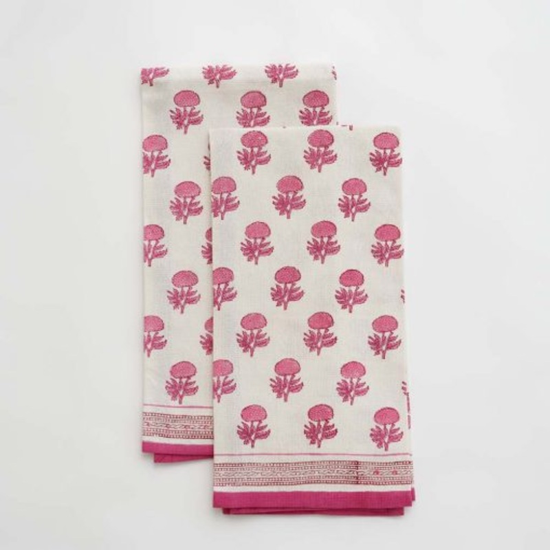 Pomegranate - Printed Tea Towels - Ros