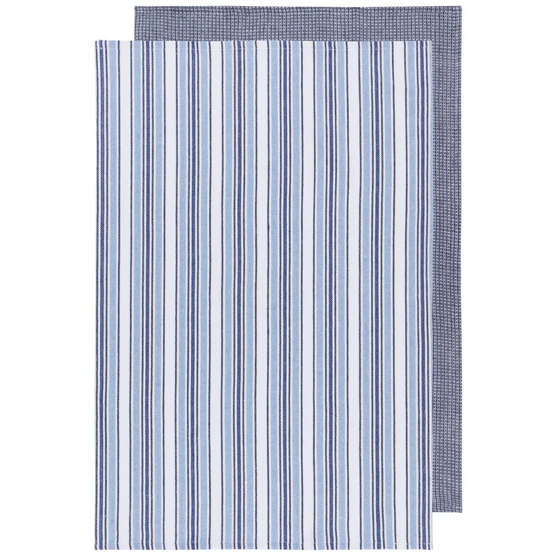 Second Spin Horizon Stripe Dishtowels Set