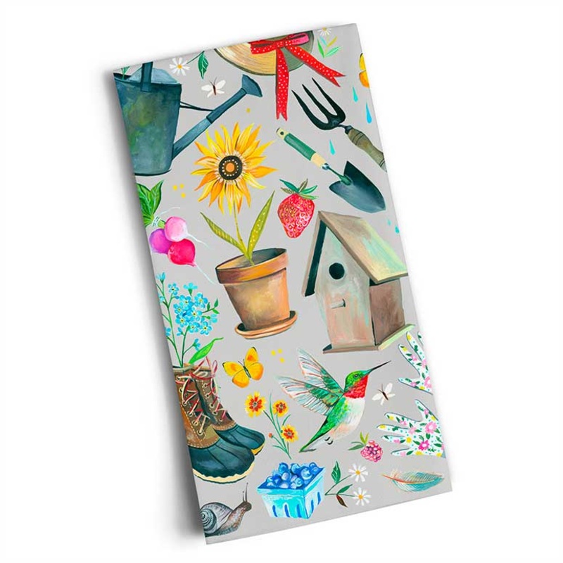Spring Gardening Tea Towel