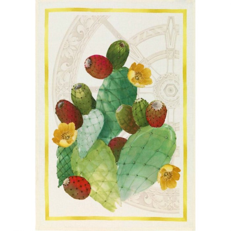 Tessitura Toscana Telerie - Mediterraneo Fico Kitchen Towel
