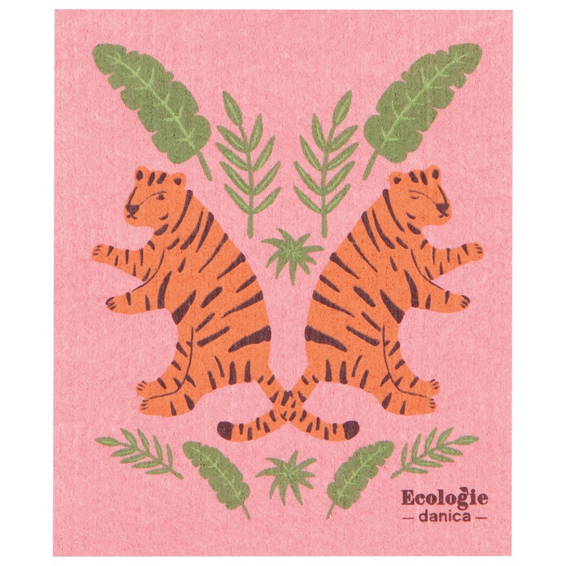 Tigers Swedish Sponge Cloth