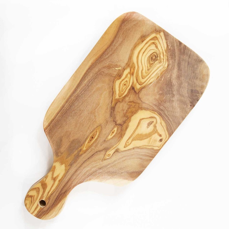 Olive Wood Rustic Cutting Board - 9 in