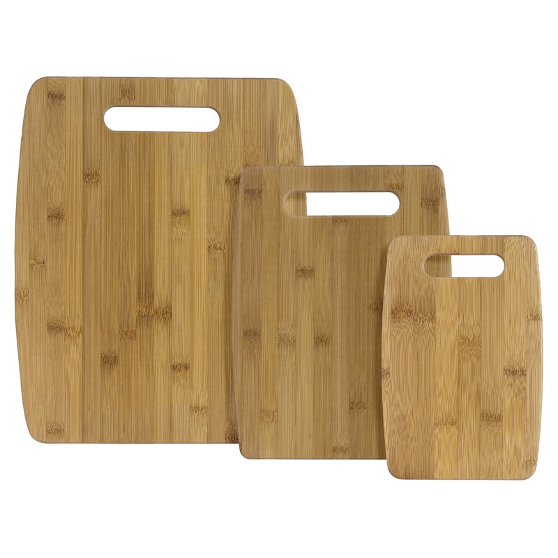 Totally Bamboo 3 Piece Cutting Board Set