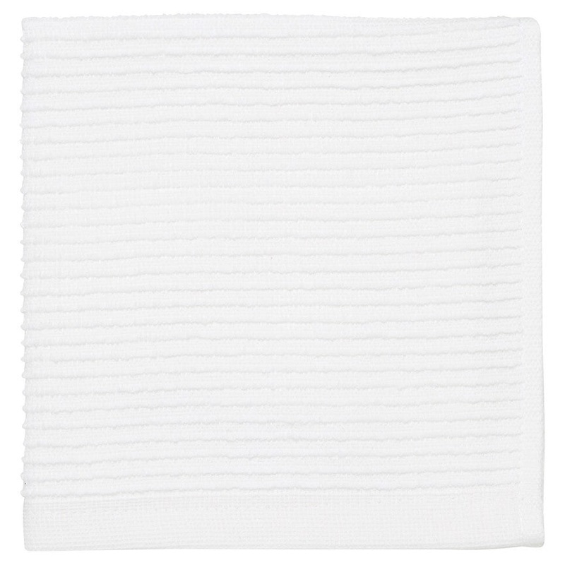 White Ripple Dishcloths Set of 2