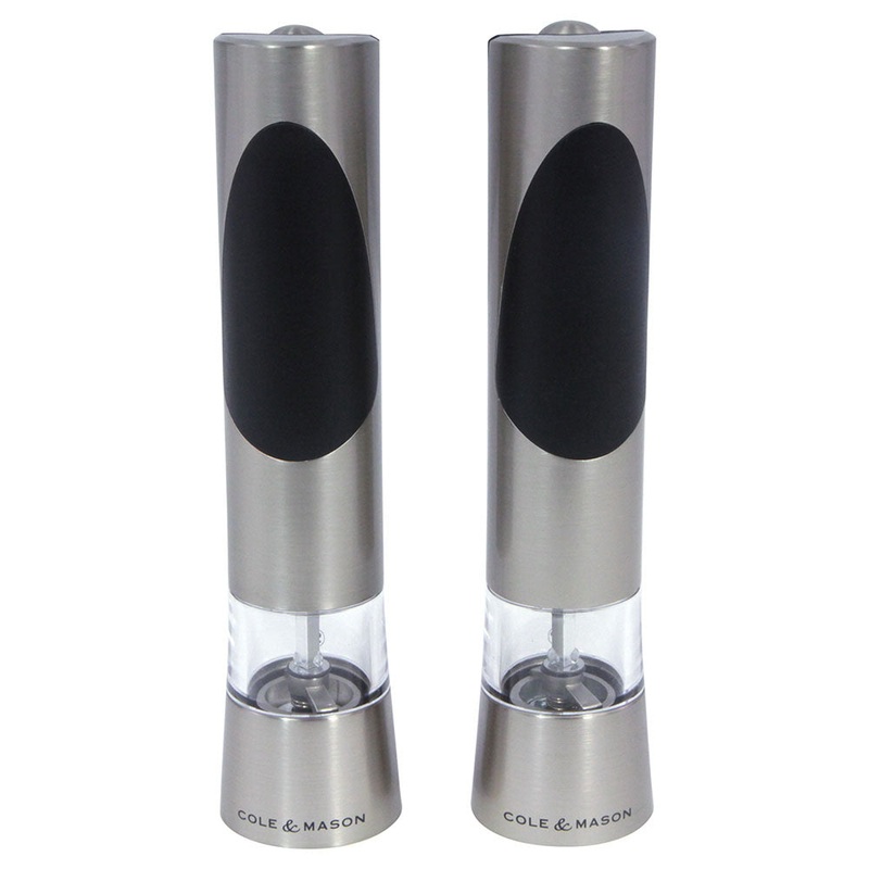 Cole and Mason Richmond Electronic Salt & Pepper Mill Gift Set