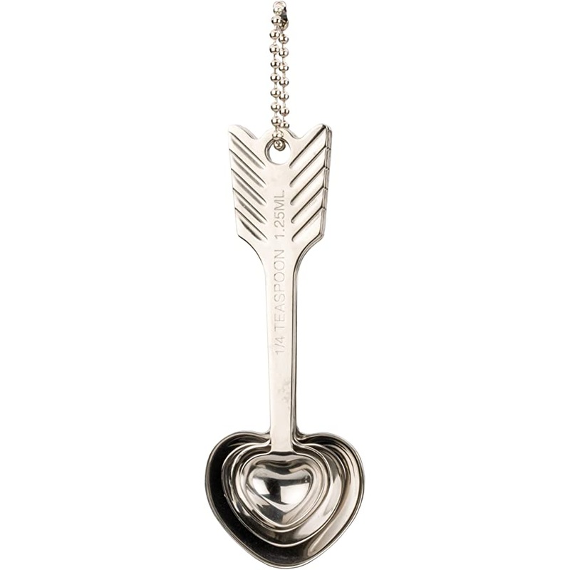 Endurance Heart Shaped Measuring Spoons