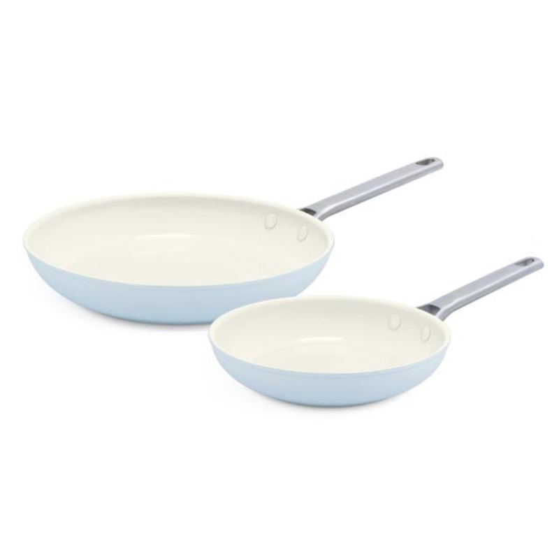 GreenPan - Padova Ceramic Non-Stick 2 Piece Open Frypan Set, 8" & 10"