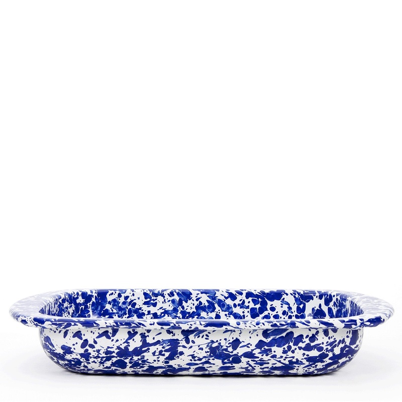 Cobalt Swirl Baking Pan