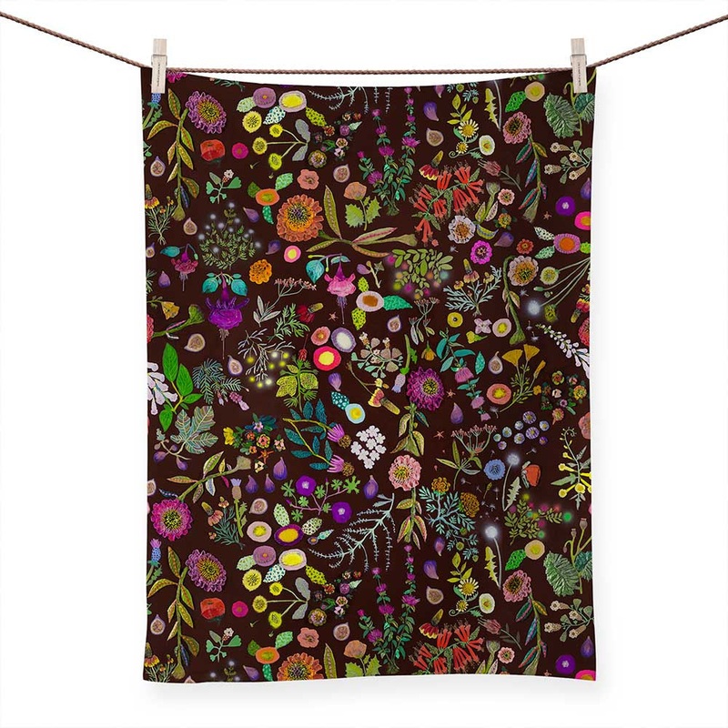 Fig Tree Garden Tea Towel