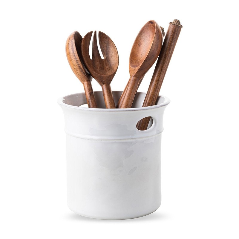 Juliska - Puro Whitewash Utensil Crock