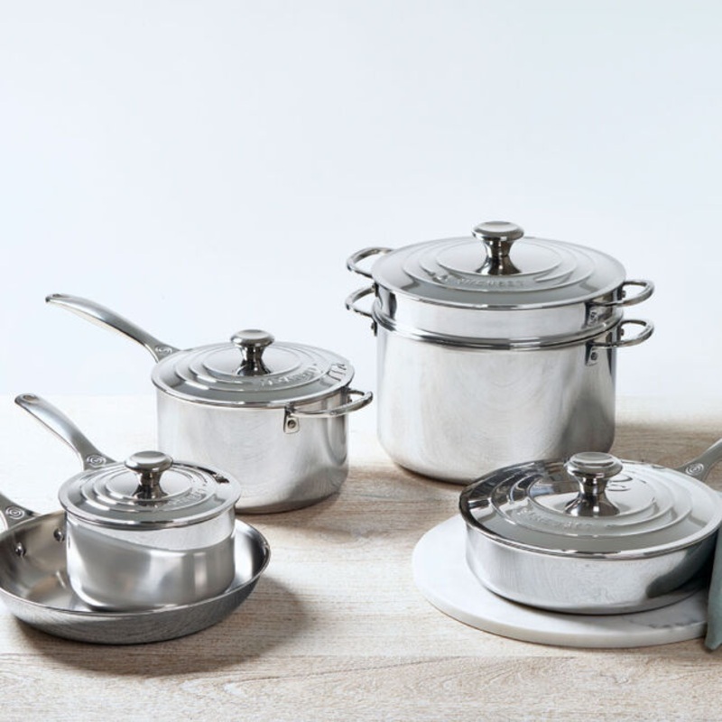 Le Creuset - Stainless Steel Cookware Set