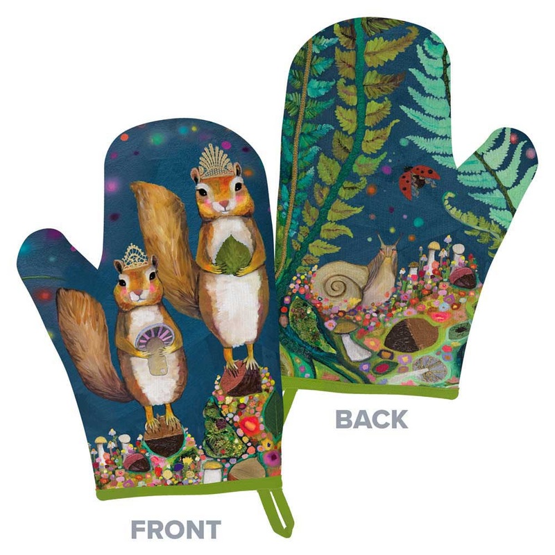 Squirrel Royale Oven Mitt