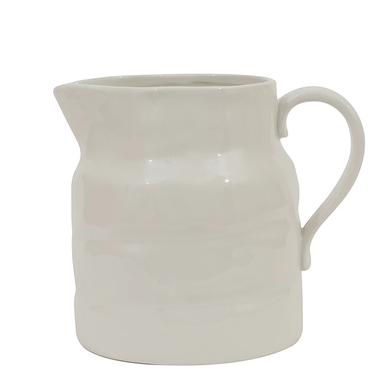 Stoneware Vintage Pitcher