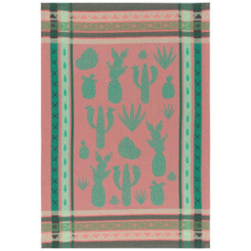 Cacti Jacquard Dishtowel