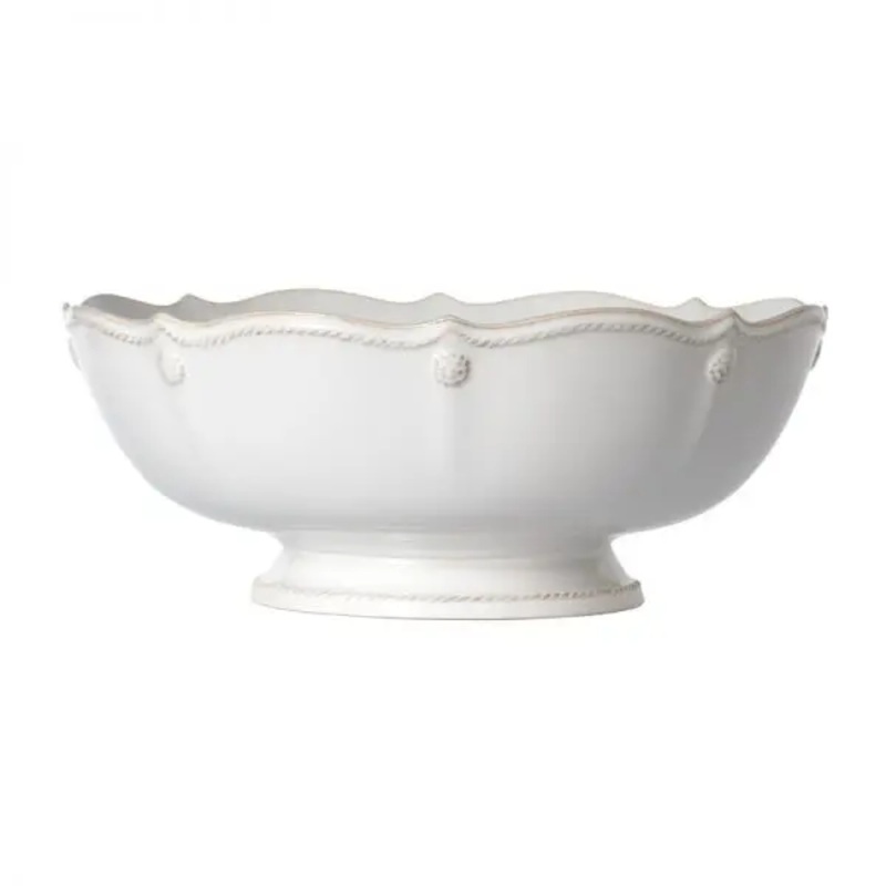 Juliska - Berry & Thread Whitewash Footed Fruit Bowl