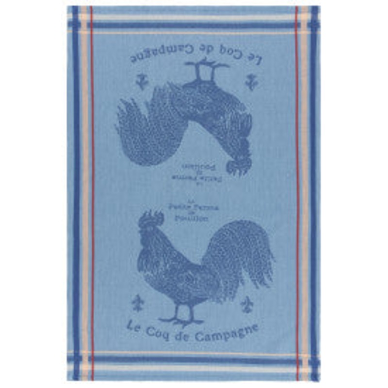 Rooster Franaise Jacquard Dishtowel