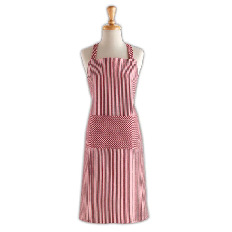 Tango Red Stripe Apron